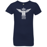 T-Shirts Midnight Navy / YXS Tardis Airline Girls Premium T-Shirt