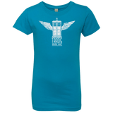 T-Shirts Turquoise / YXS Tardis Airline Girls Premium T-Shirt