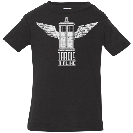 T-Shirts Black / 6 Months Tardis Airline Infant Premium T-Shirt