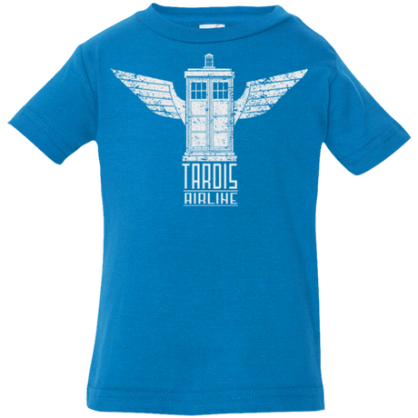 T-Shirts Cobalt / 6 Months Tardis Airline Infant Premium T-Shirt