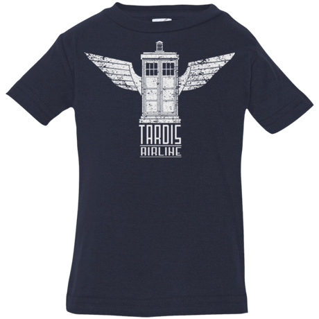 T-Shirts Navy / 6 Months Tardis Airline Infant Premium T-Shirt