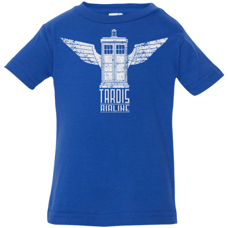 T-Shirts Royal / 6 Months Tardis Airline Infant Premium T-Shirt