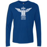 T-Shirts Royal / Small Tardis Airline Men's Premium Long Sleeve