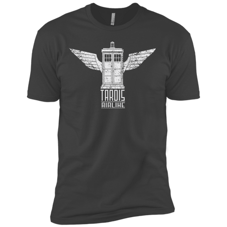 T-Shirts Heavy Metal / X-Small Tardis Airline Men's Premium T-Shirt