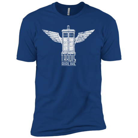 T-Shirts Royal / X-Small Tardis Airline Men's Premium T-Shirt