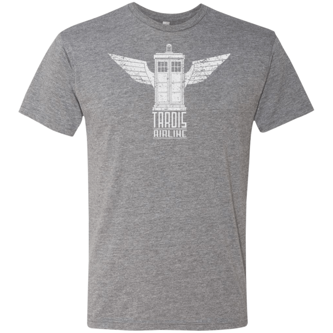 T-Shirts Premium Heather / Small Tardis Airline Men's Triblend T-Shirt