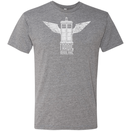 T-Shirts Premium Heather / Small Tardis Airline Men's Triblend T-Shirt