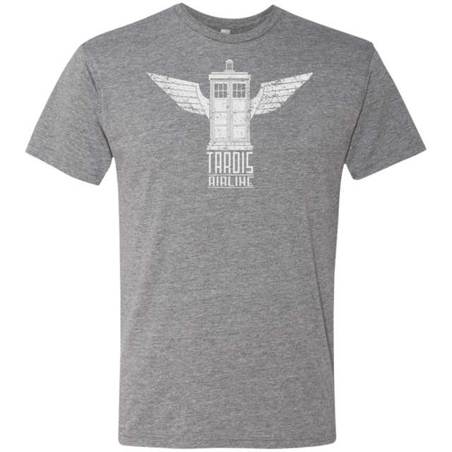T-Shirts Premium Heather / Small Tardis Airline Men's Triblend T-Shirt