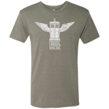 T-Shirts Venetian Grey / Small Tardis Airline Men's Triblend T-Shirt
