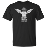 T-Shirts Black / Small Tardis Airline T-Shirt