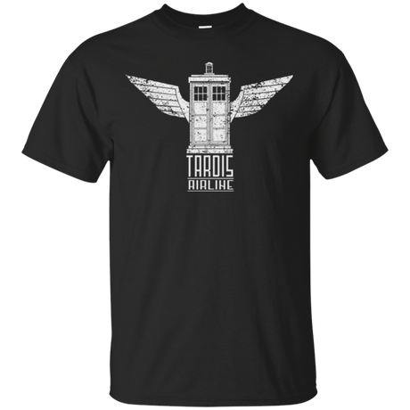 T-Shirts Black / Small Tardis Airline T-Shirt