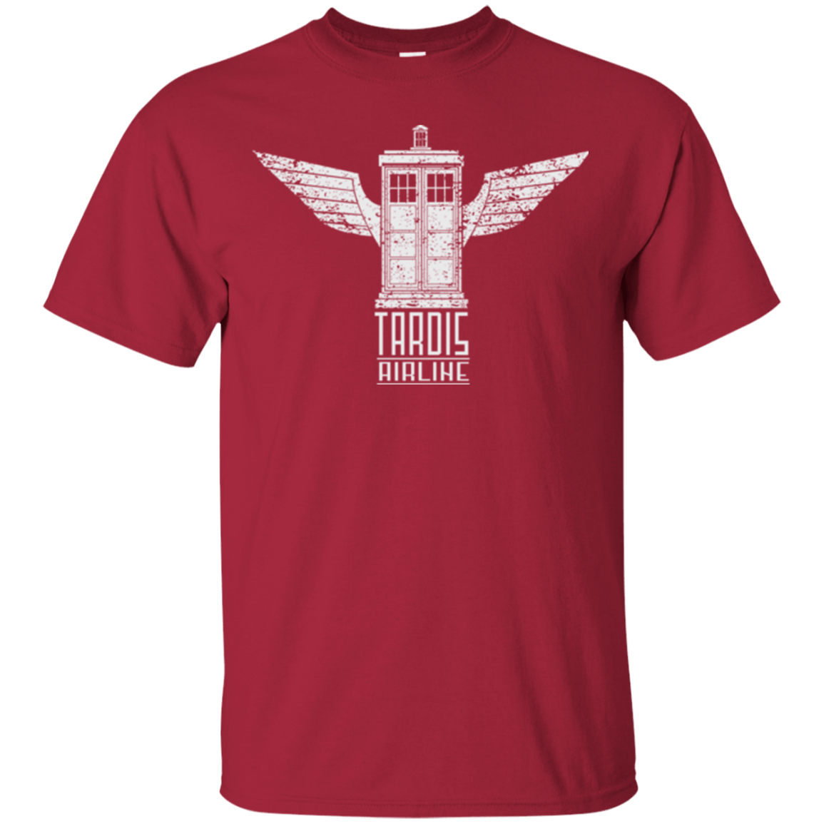 T-Shirts Cardinal / Small Tardis Airline T-Shirt