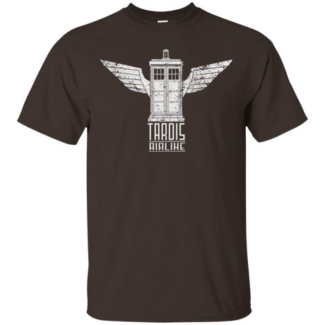 T-Shirts Dark Chocolate / Small Tardis Airline T-Shirt