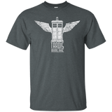T-Shirts Dark Heather / Small Tardis Airline T-Shirt