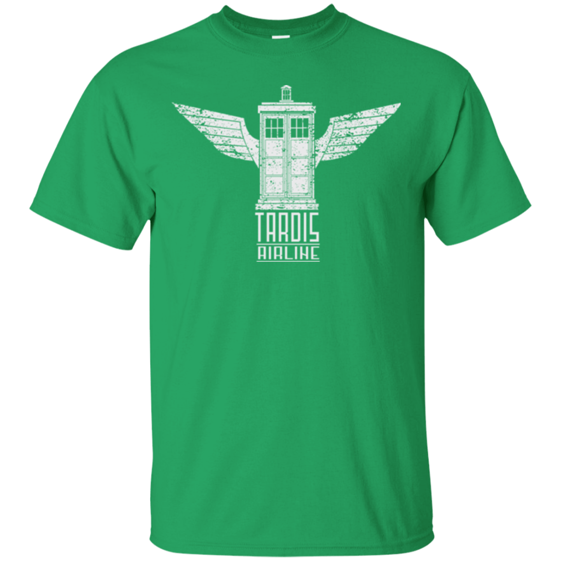 T-Shirts Irish Green / Small Tardis Airline T-Shirt