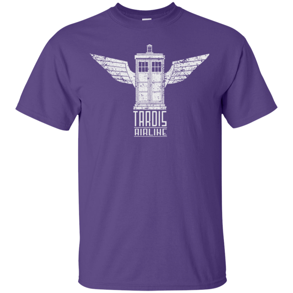 T-Shirts Purple / Small Tardis Airline T-Shirt