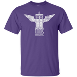T-Shirts Purple / Small Tardis Airline T-Shirt