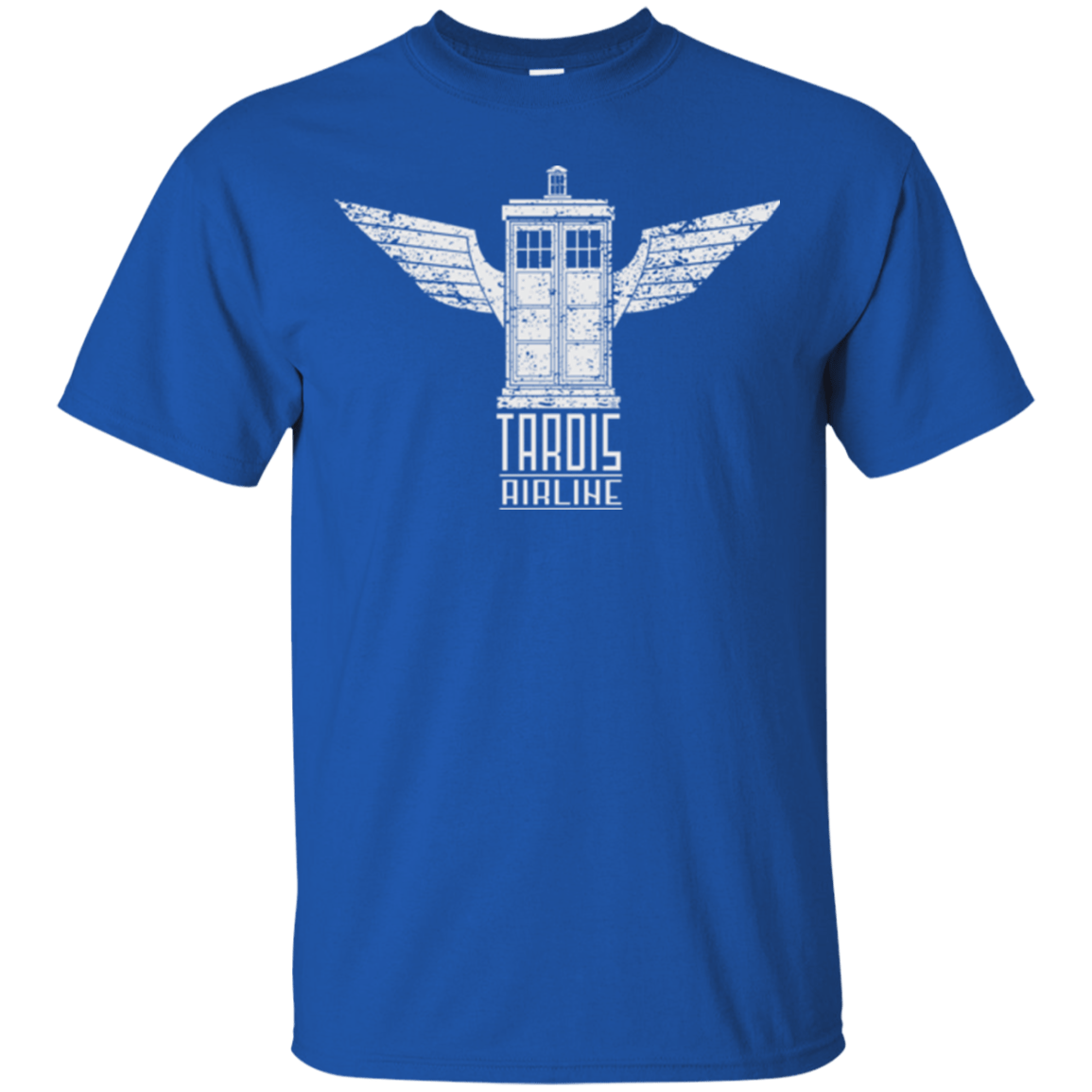 T-Shirts Royal / Small Tardis Airline T-Shirt
