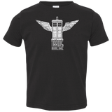 T-Shirts Black / 2T Tardis Airline Toddler Premium T-Shirt