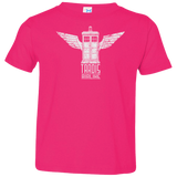 T-Shirts Hot Pink / 2T Tardis Airline Toddler Premium T-Shirt