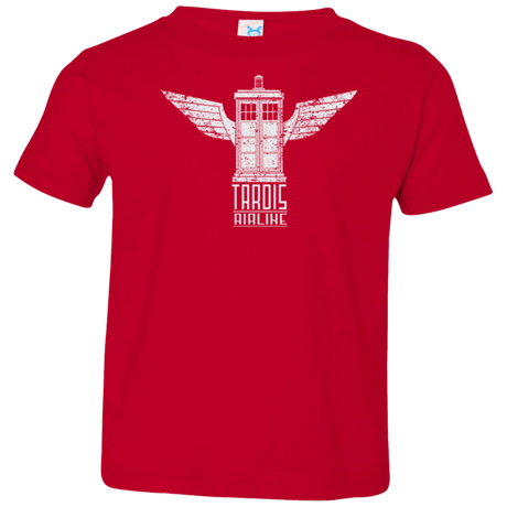 T-Shirts Red / 2T Tardis Airline Toddler Premium T-Shirt