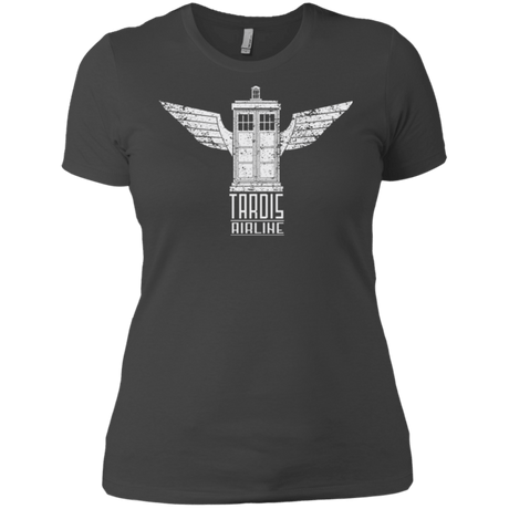 T-Shirts Heavy Metal / X-Small Tardis Airline Women's Premium T-Shirt