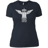 T-Shirts Indigo / X-Small Tardis Airline Women's Premium T-Shirt