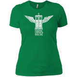 T-Shirts Kelly Green / X-Small Tardis Airline Women's Premium T-Shirt