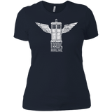 T-Shirts Midnight Navy / X-Small Tardis Airline Women's Premium T-Shirt