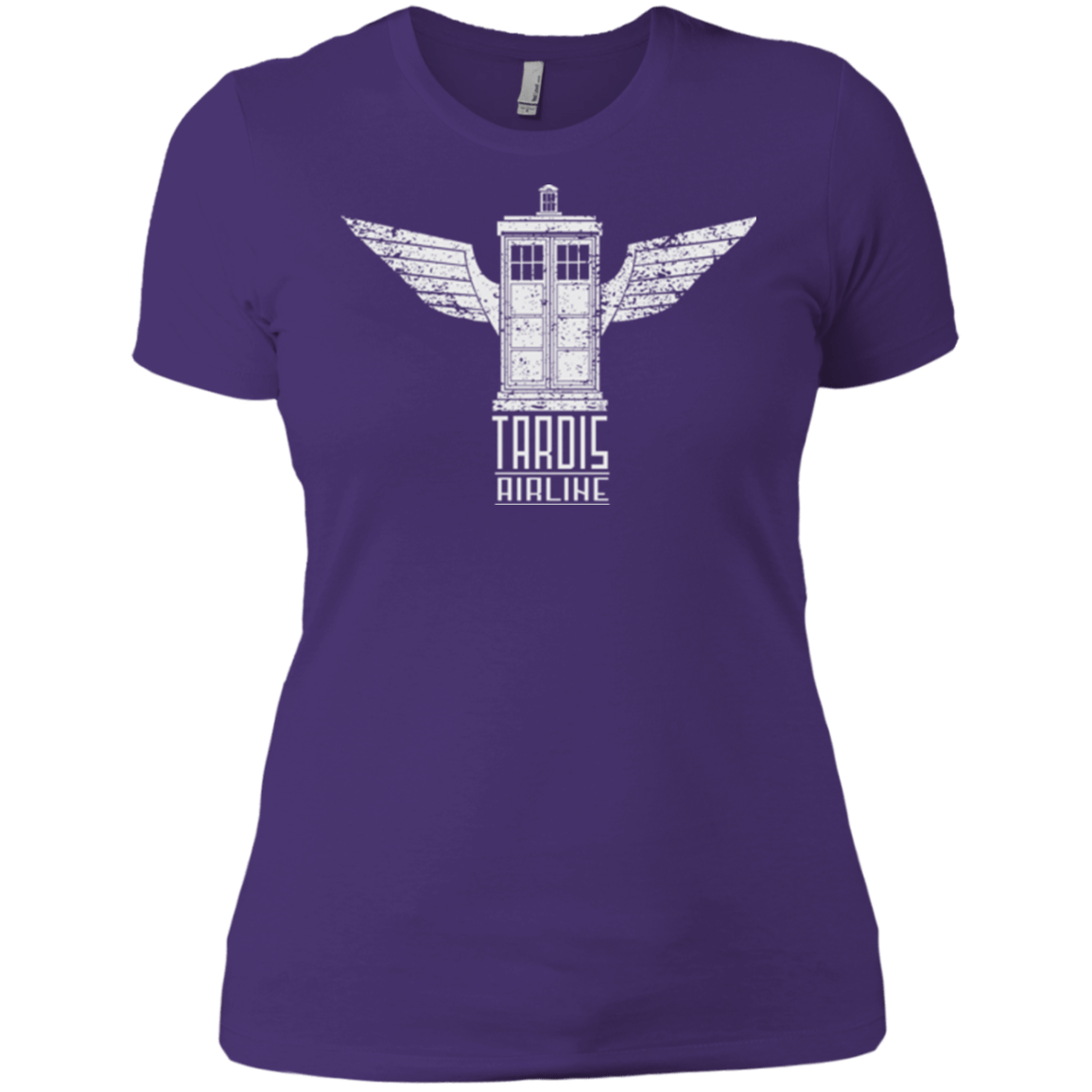 T-Shirts Purple / X-Small Tardis Airline Women's Premium T-Shirt