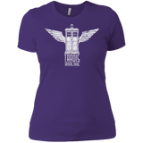 T-Shirts Purple / X-Small Tardis Airline Women's Premium T-Shirt