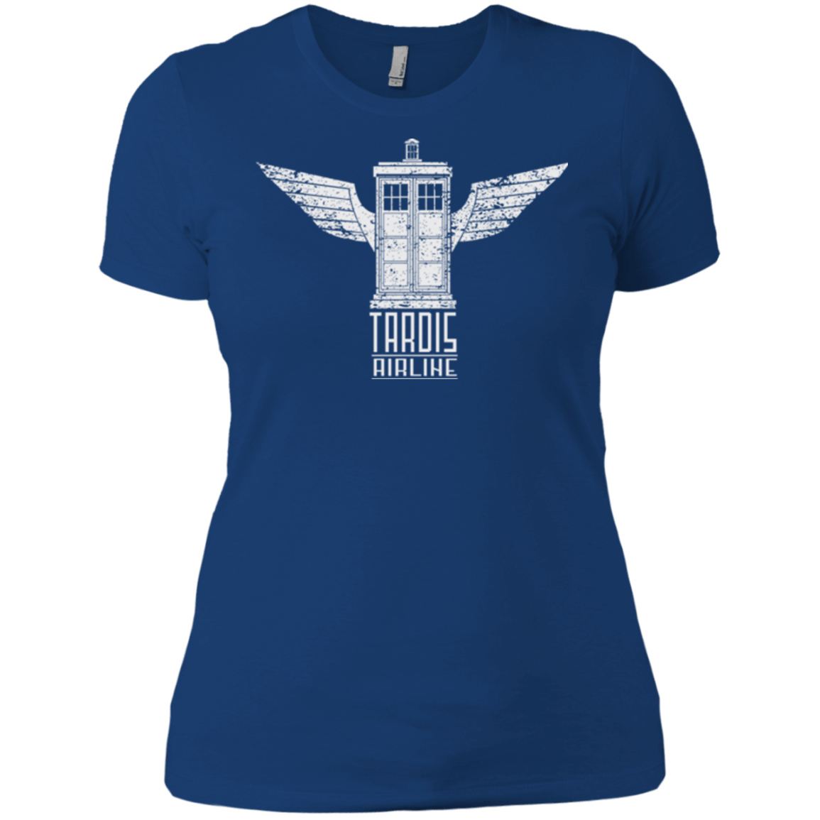 T-Shirts Royal / X-Small Tardis Airline Women's Premium T-Shirt