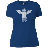 T-Shirts Royal / X-Small Tardis Airline Women's Premium T-Shirt