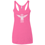 T-Shirts Vintage Pink / X-Small Tardis Airline Women's Triblend Racerback Tank