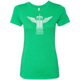 T-Shirts Envy / Small Tardis Airline Women's Triblend T-Shirt