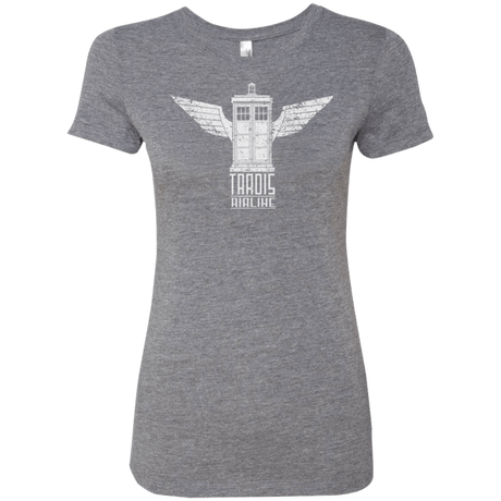 T-Shirts Premium Heather / Small Tardis Airline Women's Triblend T-Shirt