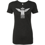 T-Shirts Vintage Black / Small Tardis Airline Women's Triblend T-Shirt