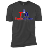 T-Shirts Heavy Metal / YXS Tardis Airlines Boys Premium T-Shirt