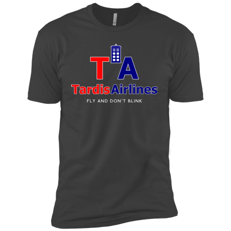 T-Shirts Heavy Metal / YXS Tardis Airlines Boys Premium T-Shirt