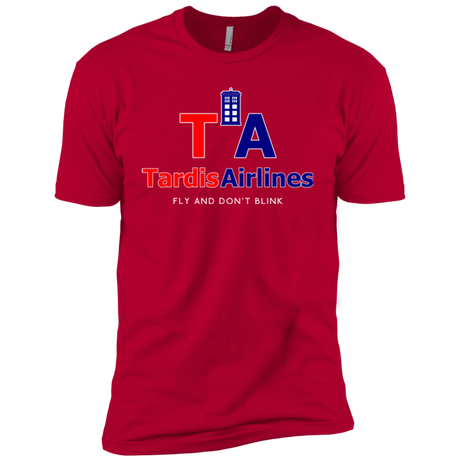 T-Shirts Red / YXS Tardis Airlines Boys Premium T-Shirt