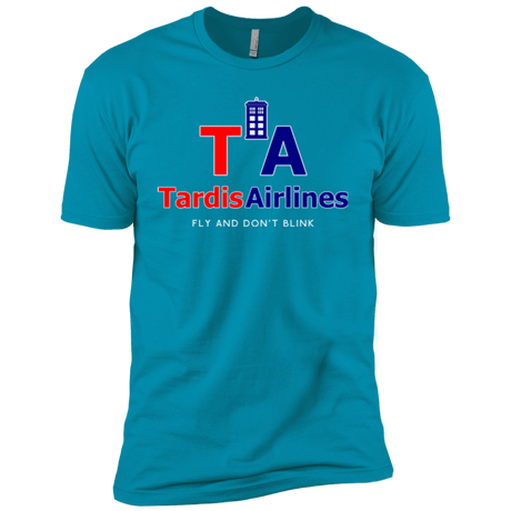 T-Shirts Turquoise / YXS Tardis Airlines Boys Premium T-Shirt