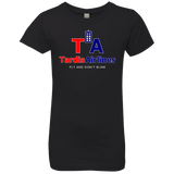 T-Shirts Black / YXS Tardis Airlines Girls Premium T-Shirt