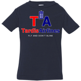 T-Shirts Navy / 6 Months Tardis Airlines Infant Premium T-Shirt
