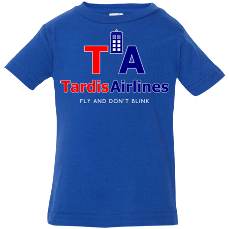 T-Shirts Royal / 6 Months Tardis Airlines Infant Premium T-Shirt