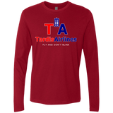 T-Shirts Cardinal / Small Tardis Airlines Men's Premium Long Sleeve
