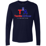 T-Shirts Midnight Navy / Small Tardis Airlines Men's Premium Long Sleeve