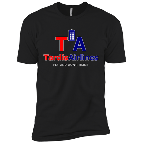 T-Shirts Black / X-Small Tardis Airlines Men's Premium T-Shirt