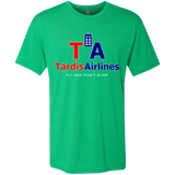 T-Shirts Envy / Small Tardis Airlines Men's Triblend T-Shirt