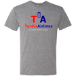 T-Shirts Premium Heather / Small Tardis Airlines Men's Triblend T-Shirt