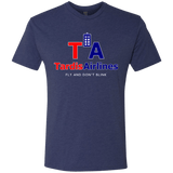 T-Shirts Vintage Navy / Small Tardis Airlines Men's Triblend T-Shirt